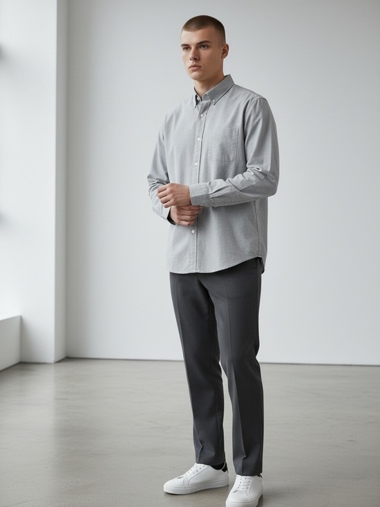 Bonobos Other - Bonobos Casual Button-Down Shirt in light Gray Blue